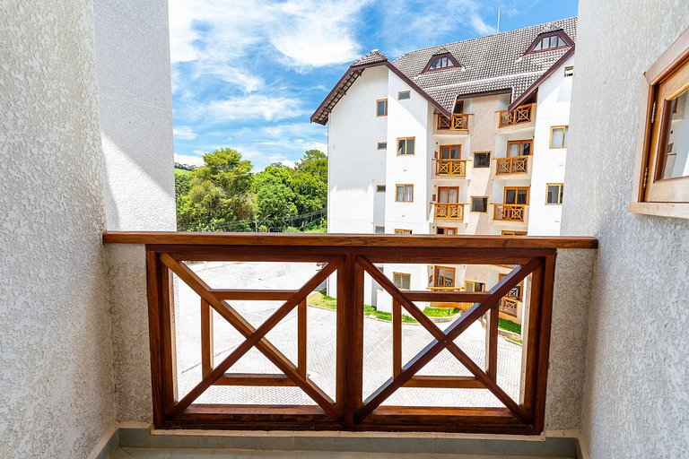 Charmoso Apartamento em Santo Antônio do Pinhal