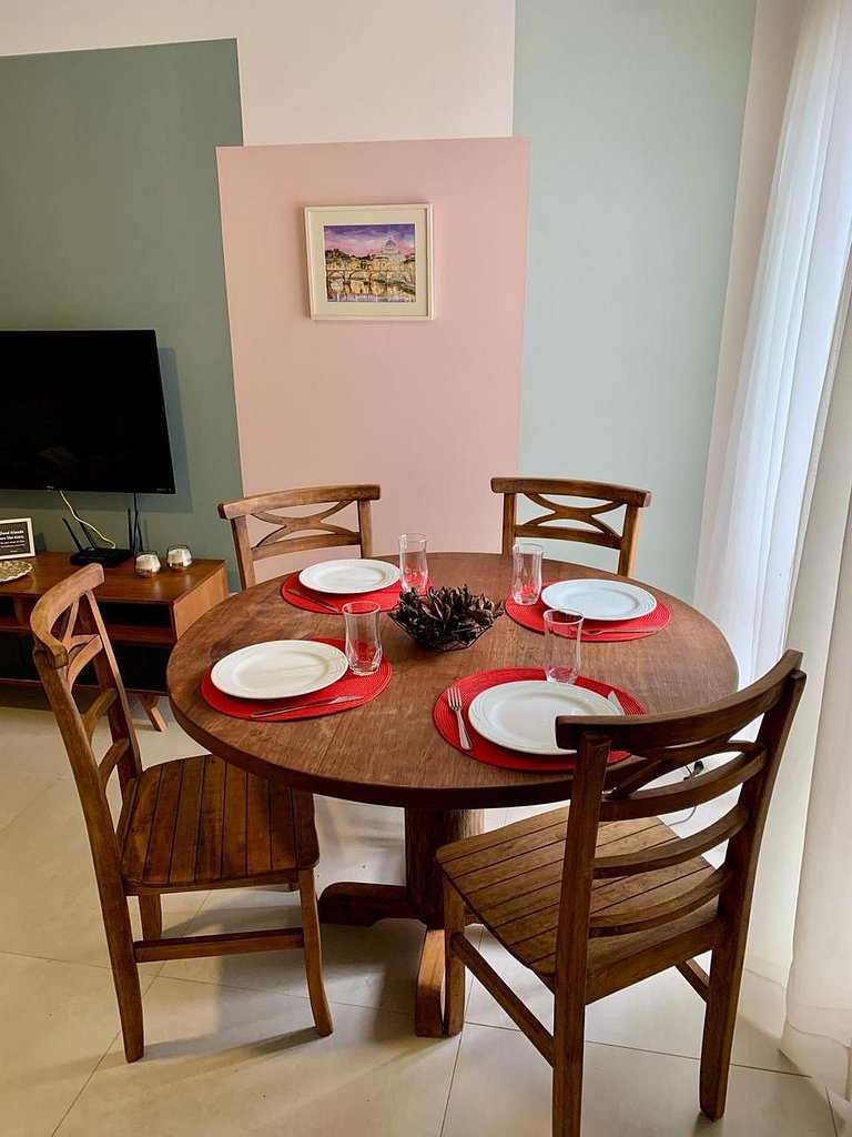 Charmoso Apartamento em Santo Antônio do Pinhal