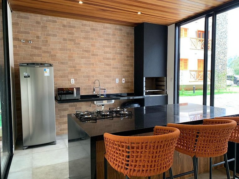 Charmoso Apartamento em Santo Antônio do Pinhal