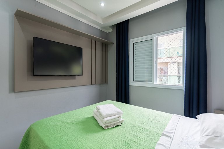 Moderno apartamento na Praia da Enseada
