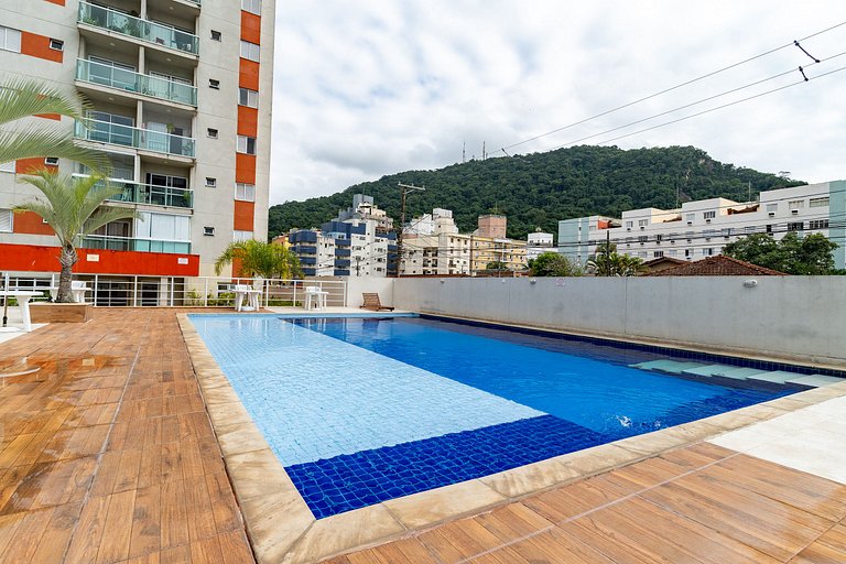 Moderno apartamento na Praia da Enseada