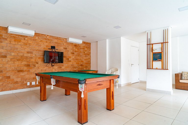 Moderno apartamento na Praia da Enseada