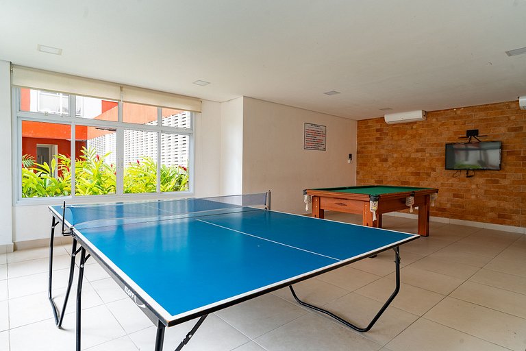 Moderno apartamento na Praia da Enseada