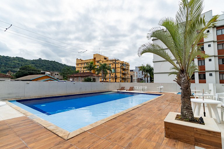 Moderno apartamento na Praia da Enseada