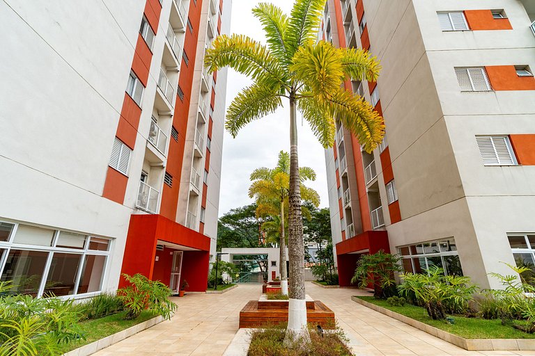 Moderno apartamento na Praia da Enseada