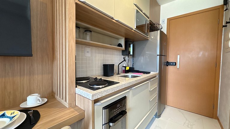 Studio com cozinha no Jardim Armação - Salvador/BA
