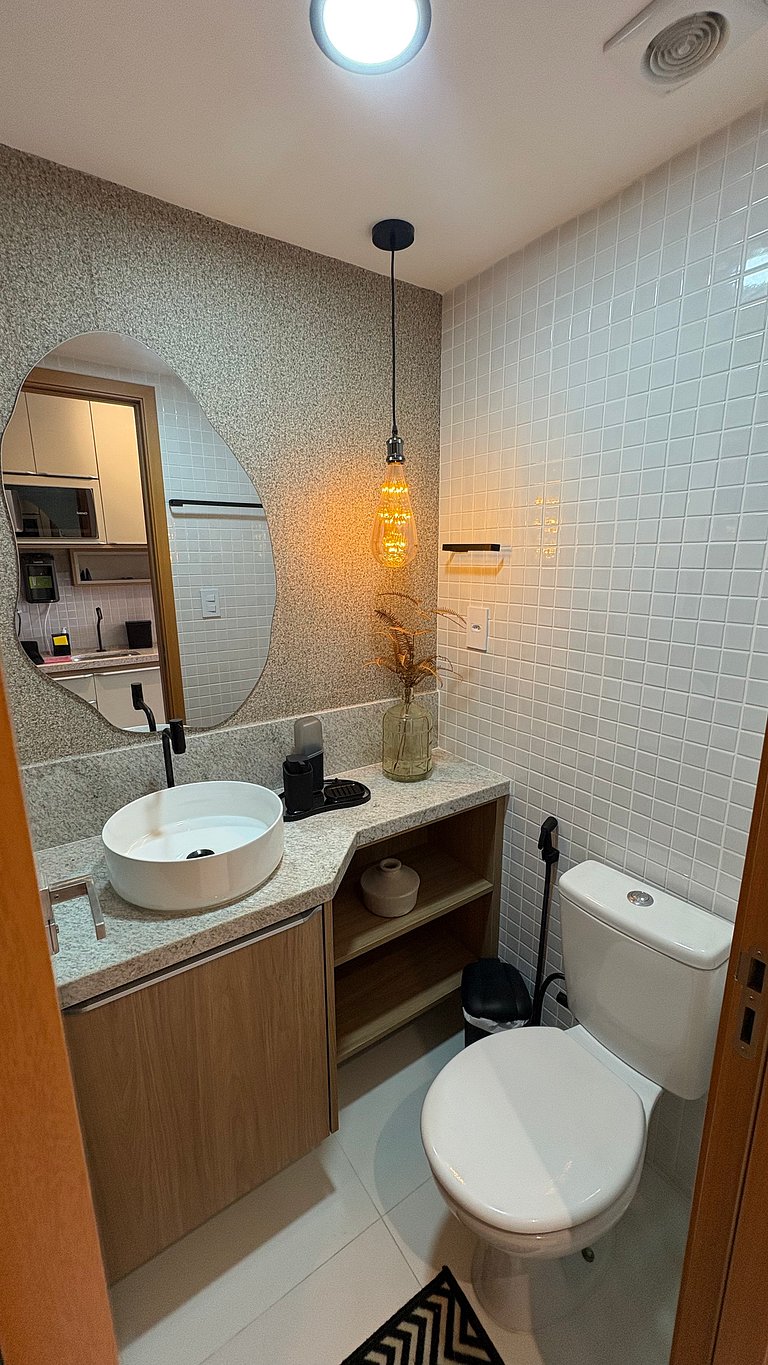 Studio com cozinha no Jardim Armação - Salvador/BA
