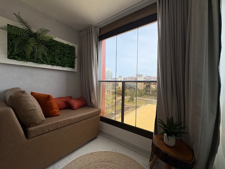 Studio com cozinha no Jardim Armação - Salvador/BA