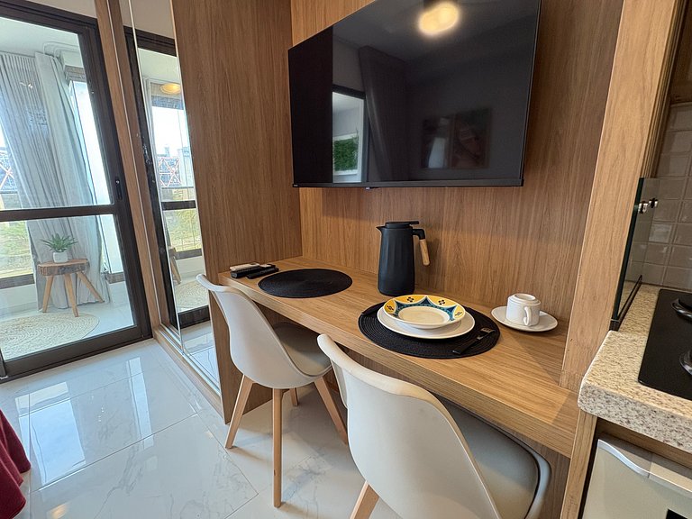 Studio com cozinha no Jardim Armação - Salvador/BA
