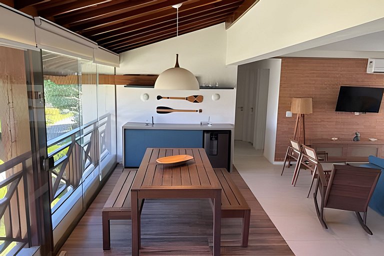 Condominio Ykutiba à beira mar em Imbassaí/BA