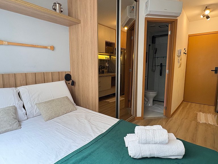 Lindo Studio Praia de Amaralina Pituba