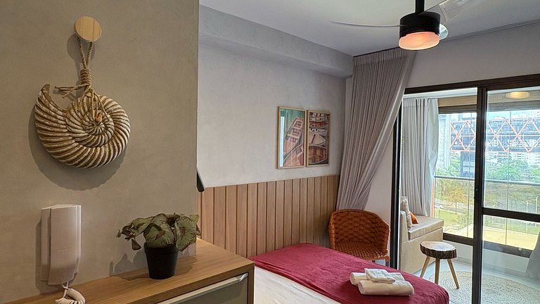 Studio com cozinha no Jardim Armação - Salvador/BA