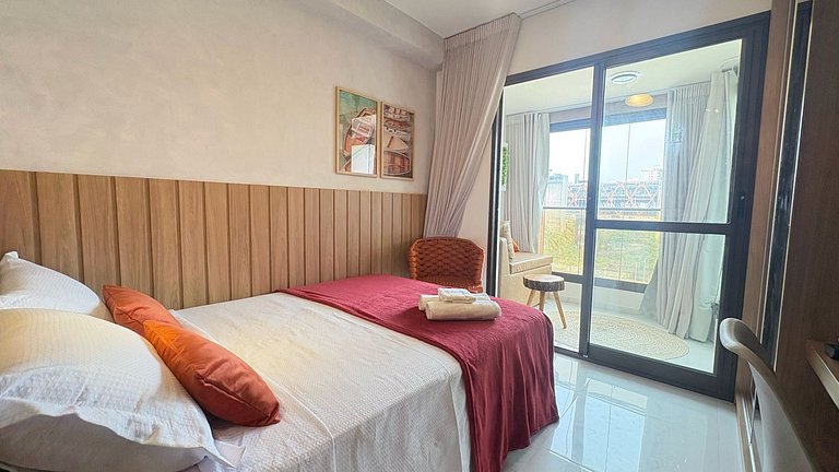 Studio com cozinha no Jardim Armação - Salvador/BA
