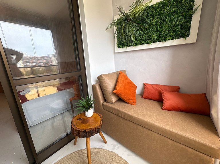 Studio com cozinha no Jardim Armação - Salvador/BA