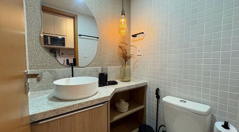 Studio com cozinha no Jardim Armação - Salvador/BA